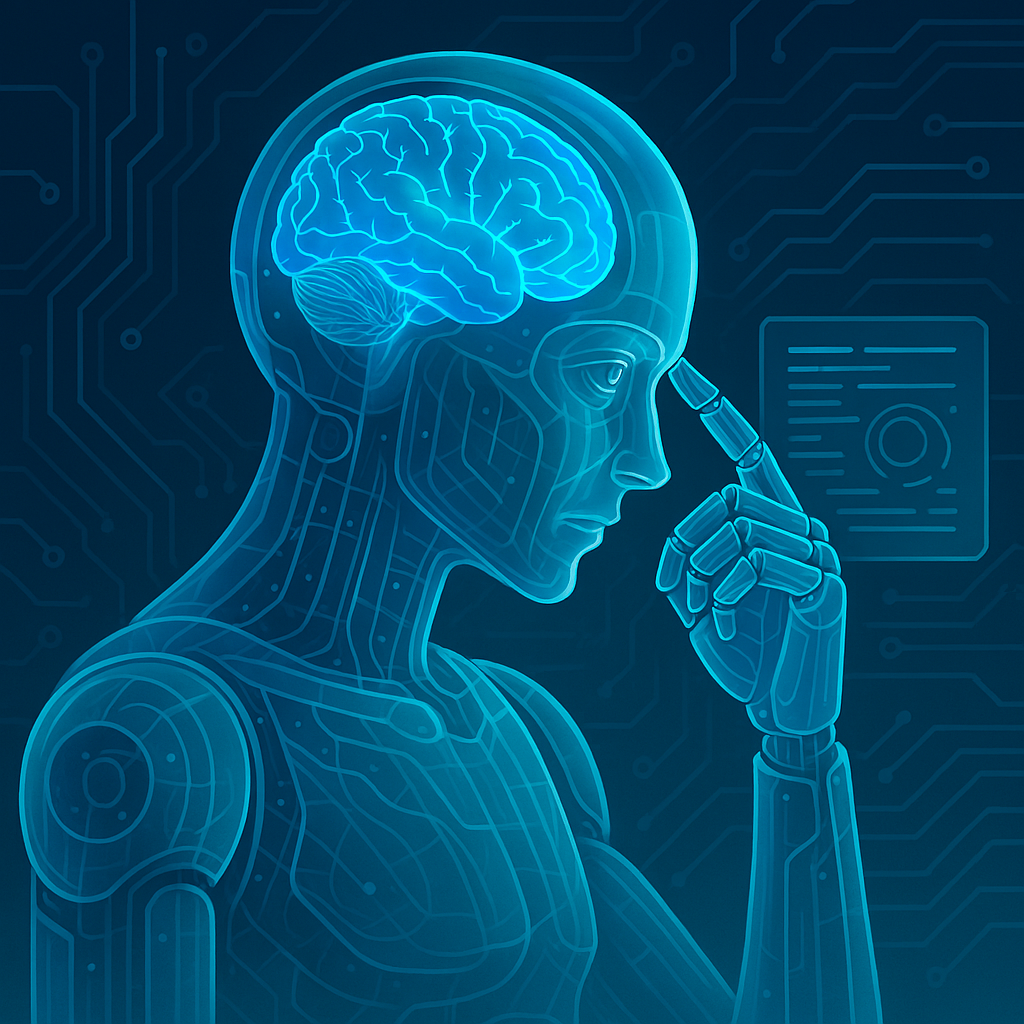 Robô Humanoide Estudando